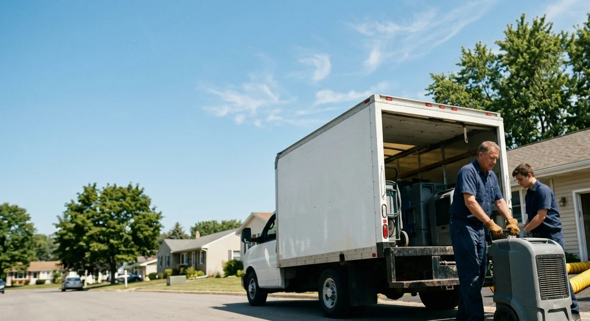 Water Damage Cleanup in Niles, OH near me